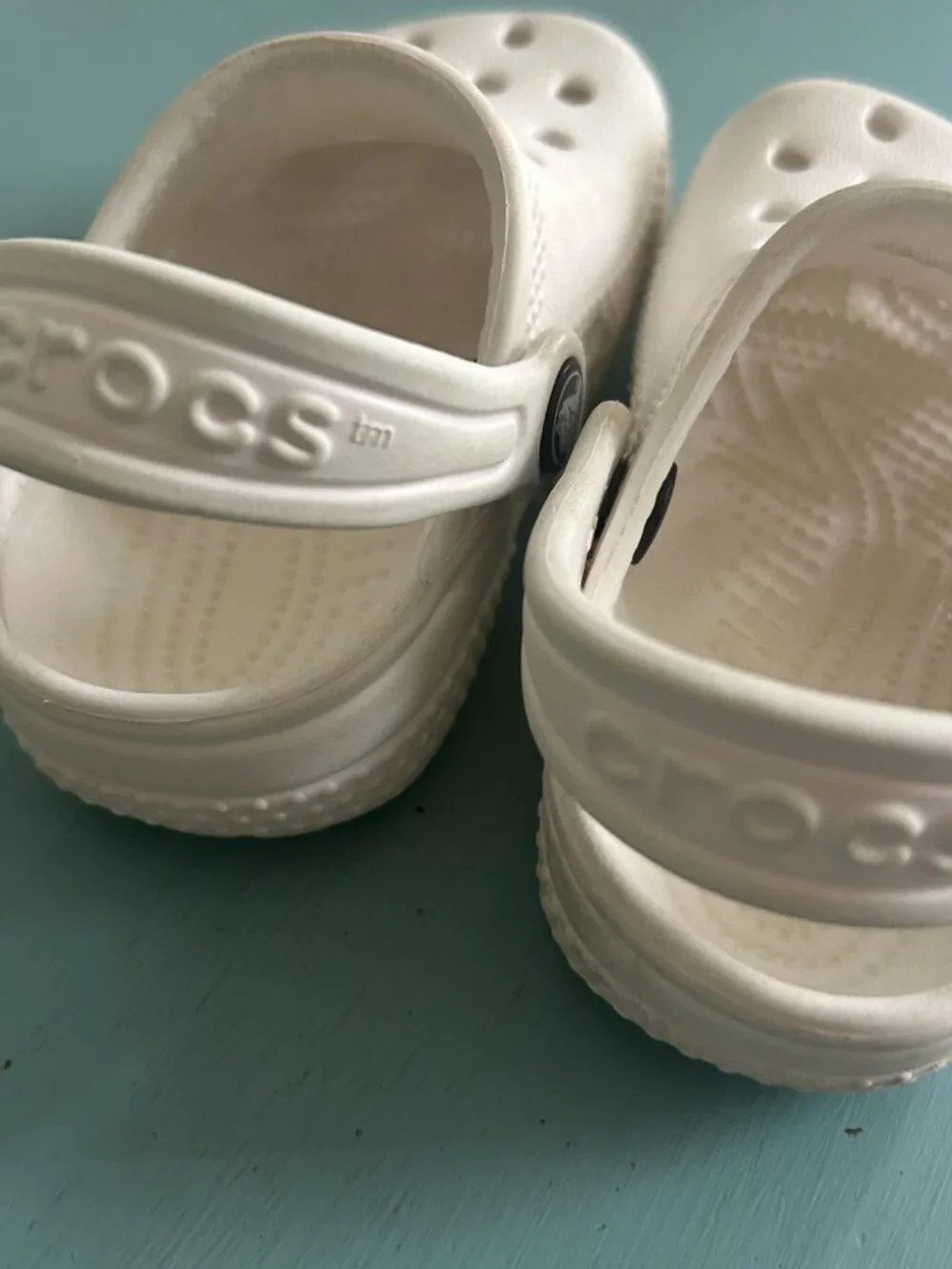 Crocs Littles Baby Crocs Infant Crocs White Baby Size 2 Size 3 White Crocs